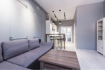 reforma salon de una casa en zaragoza